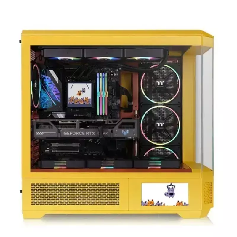 Full Tower korpuss Thermaltake CA-11H-00FMWN-00 Caramel PS2 atbalsts