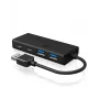 ICY BOX IB-HUB1426-U3 USB 3.2 Gen 1 (3.1 Gen 1) Type-A 5000 Mbit/s Melns