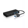 ICY BOX IB-HUB1426-U3 USB 3.2 Gen 1 (3.1 Gen 1) Type-A 5000 Mbit/s Melns