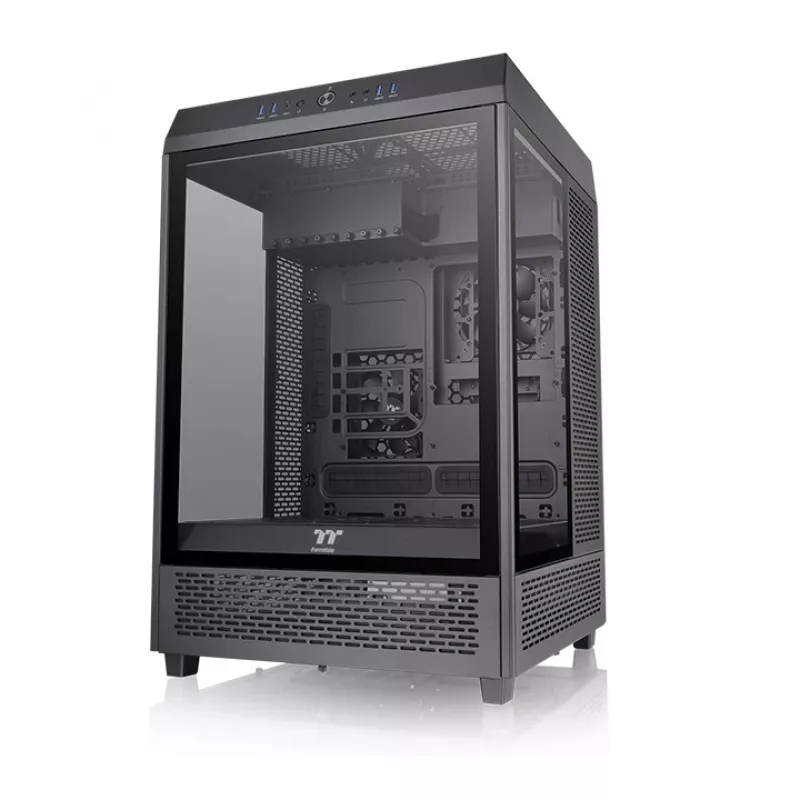 THERMALTAKE Chassis Mid Tower - The Tower 500 - Melns