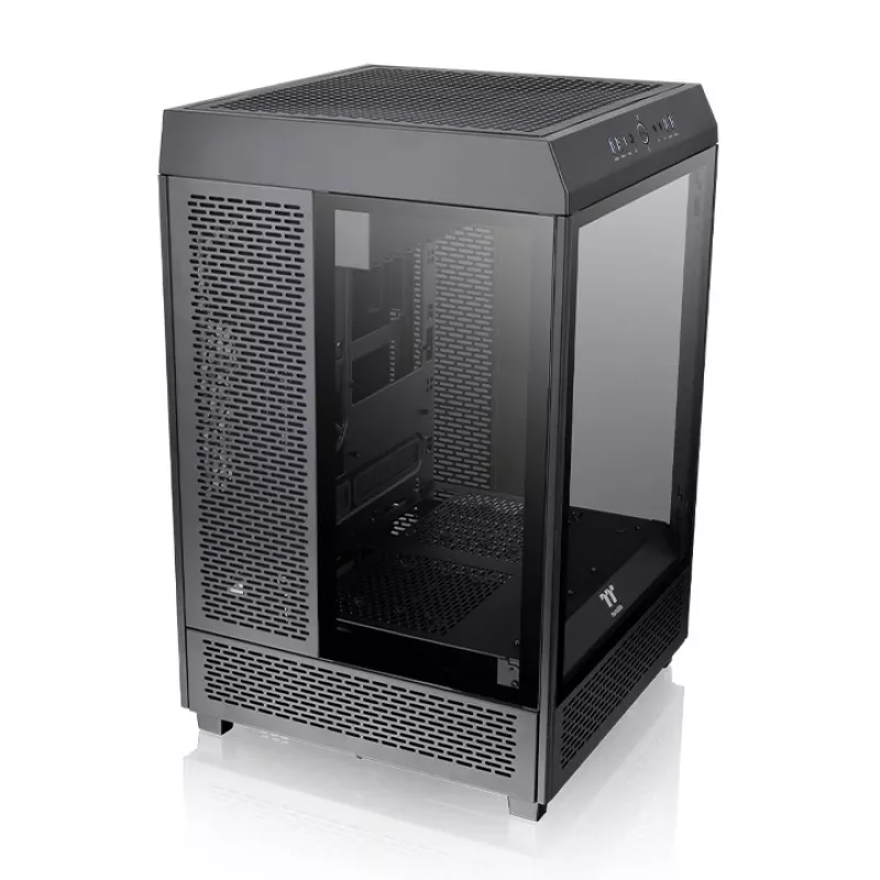 THERMALTAKE Chassis Mid Tower - The Tower 500 - Melns
