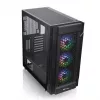 THERMALTAKE korpuss Mid Tower - Versa T27 TG ARGB - Melns