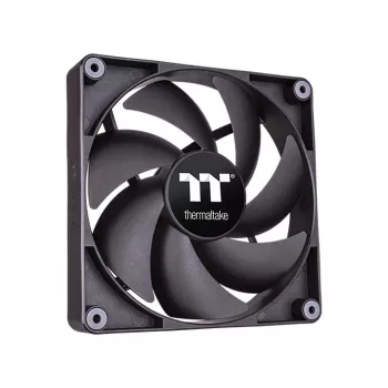 THERMALTAKE PC dzesēšanas ventilators - CT120 - 12 cm - melns - 2 gab. iepakojums