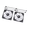 THERMALTAKE PC dzesēšanas ventilators - CT140 ARGB Sync - 14 cm - melns - 2 gab. iepakojumā