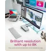 ICY BOX 10-in-1 USB4 Type-C DockingStation ar divkāršu video izvadi