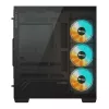 GIGABYTE C500 PANORAMIC STEALTH Midi Tower Melns