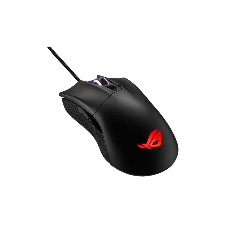 ASUS ROG Gladius II Core pele Spēlēm Labroču USB Type-A Optiskā 6200 DPI