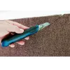 Bosch 1 600 A02 7M4 lietderīgais nazis zilā, nerūsējošā tērauda krāsā ar salokāmu asmeni