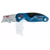 Bosch 1 600 A02 7M4 lietderīgais nazis zilā, nerūsējošā tērauda krāsā ar salokāmu asmeni