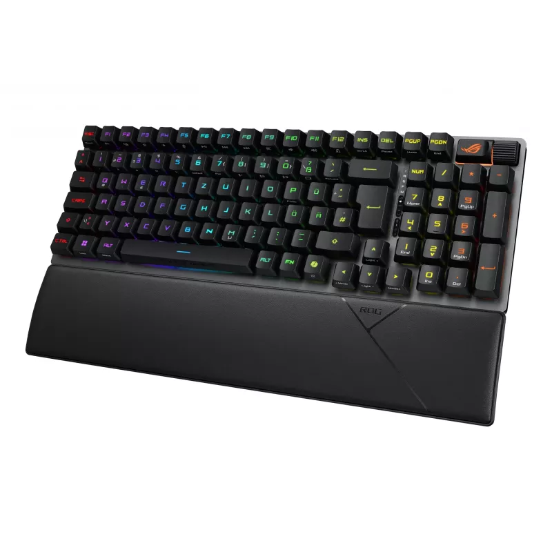 ASUS ROG Strix Scope II 96 RX Wireless tastatūra Gaming USB + RF Wireless + Bluetooth Melna