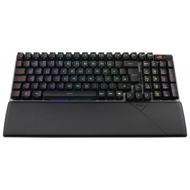 ASUS ROG Strix Scope II 96 RX Wireless tastatūra Gaming USB + RF Wireless + Bluetooth Melna