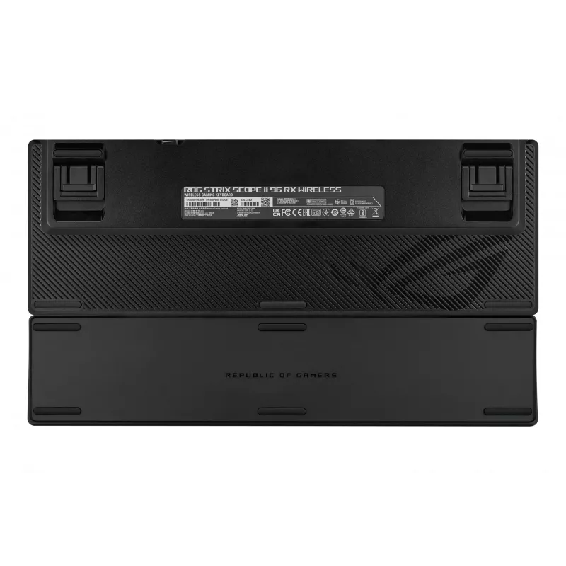 ASUS ROG Strix Scope II 96 RX Wireless tastatūra Gaming USB + RF Wireless + Bluetooth Melna