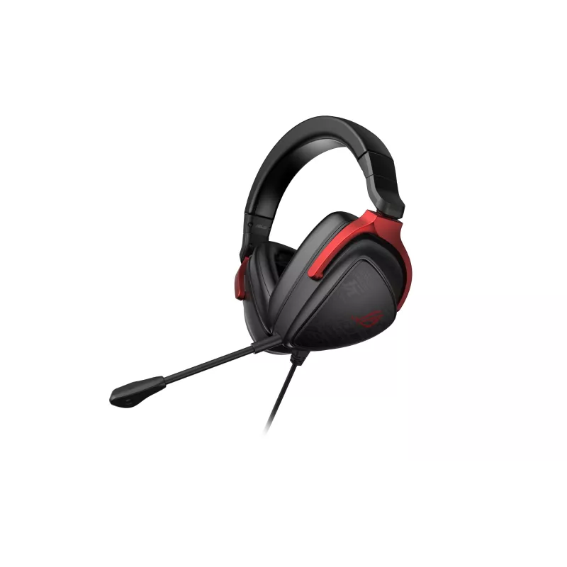 ASUS ROG Delta S Core austiņas ar vadu, galvas saites, spēlēm, melnas