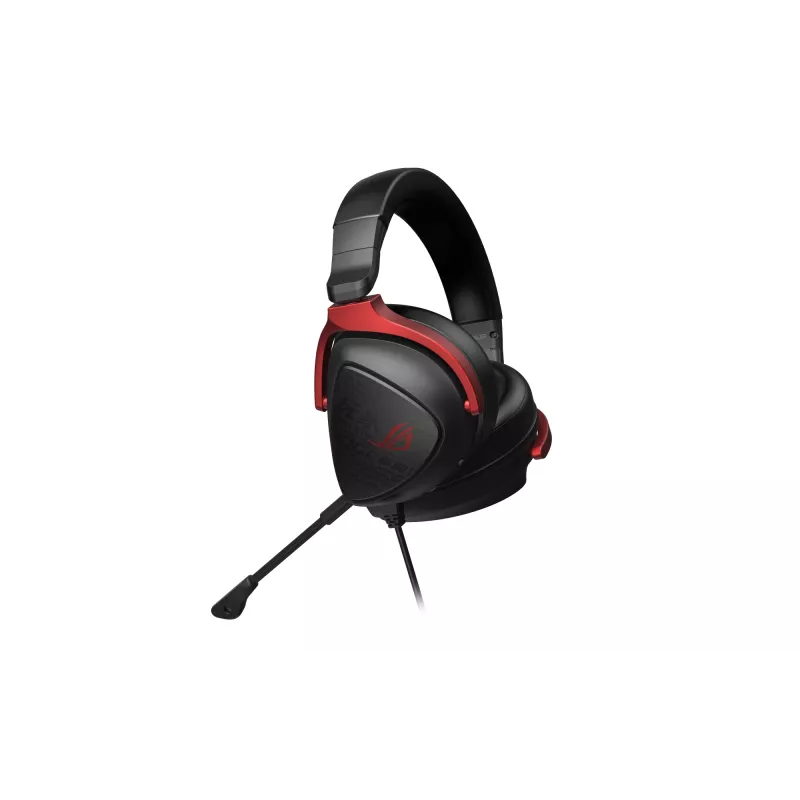 ASUS ROG Delta S Core austiņas ar vadu, galvas saites, spēlēm, melnas