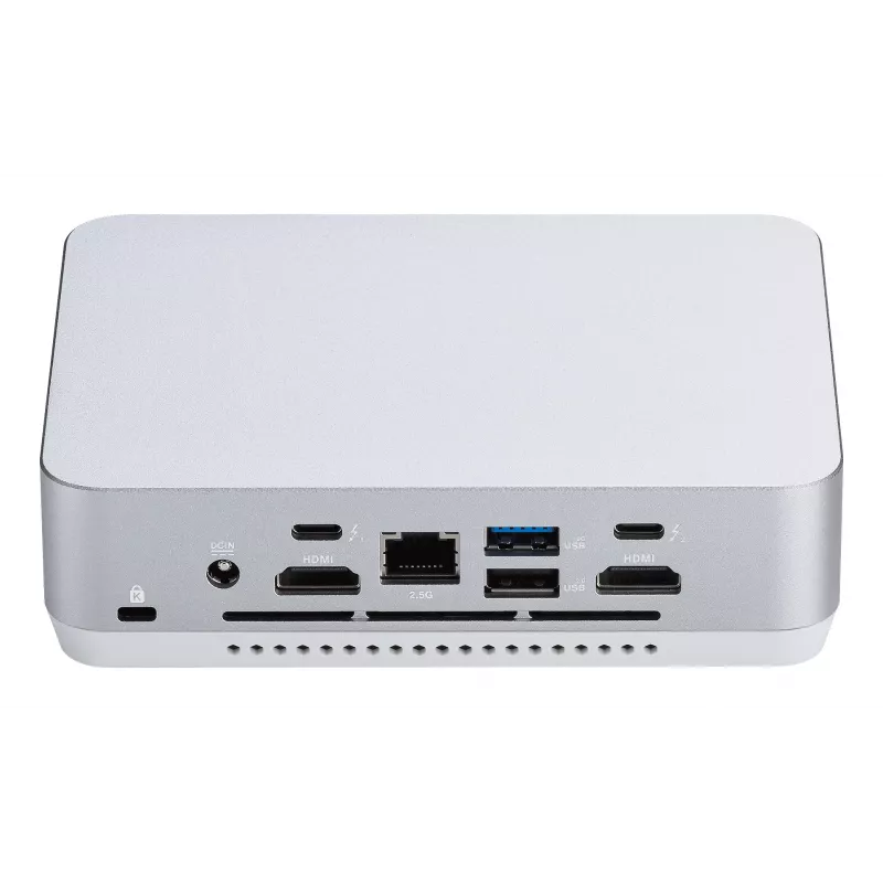 ASUS NUC 14 Pro+ RNUC14RVSU5068A2I Intel Core Ultra 5 125H 16 GB DDR5-SDRAM 512 GB SSD Windows 11 UCFF Mini PC Sudraba