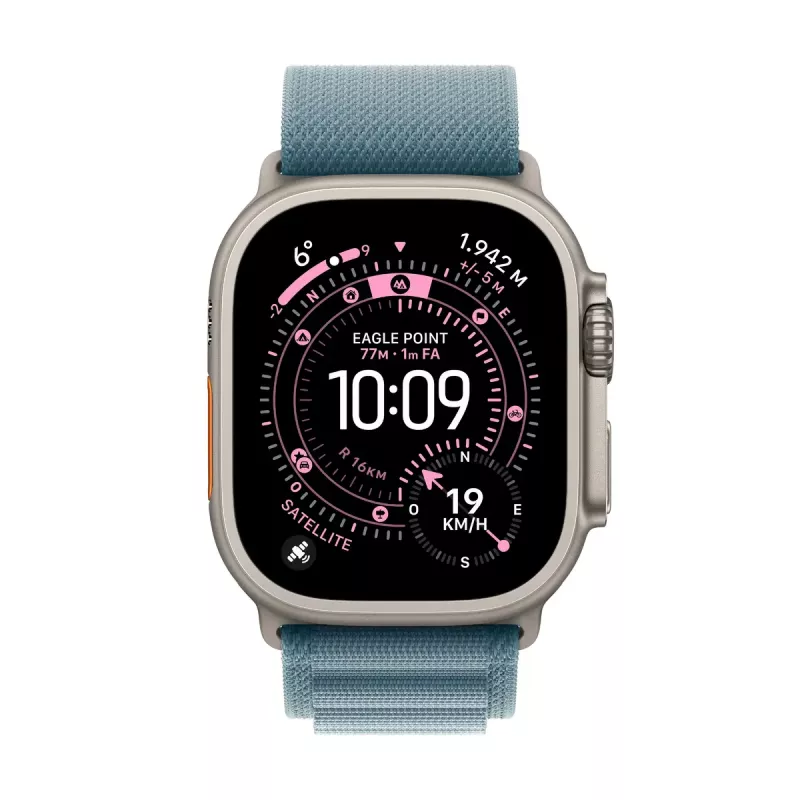 Viedpulkstenis Apple Watch Ultra 3 GPS + Cellular 49mm Titāns OLED 64GB