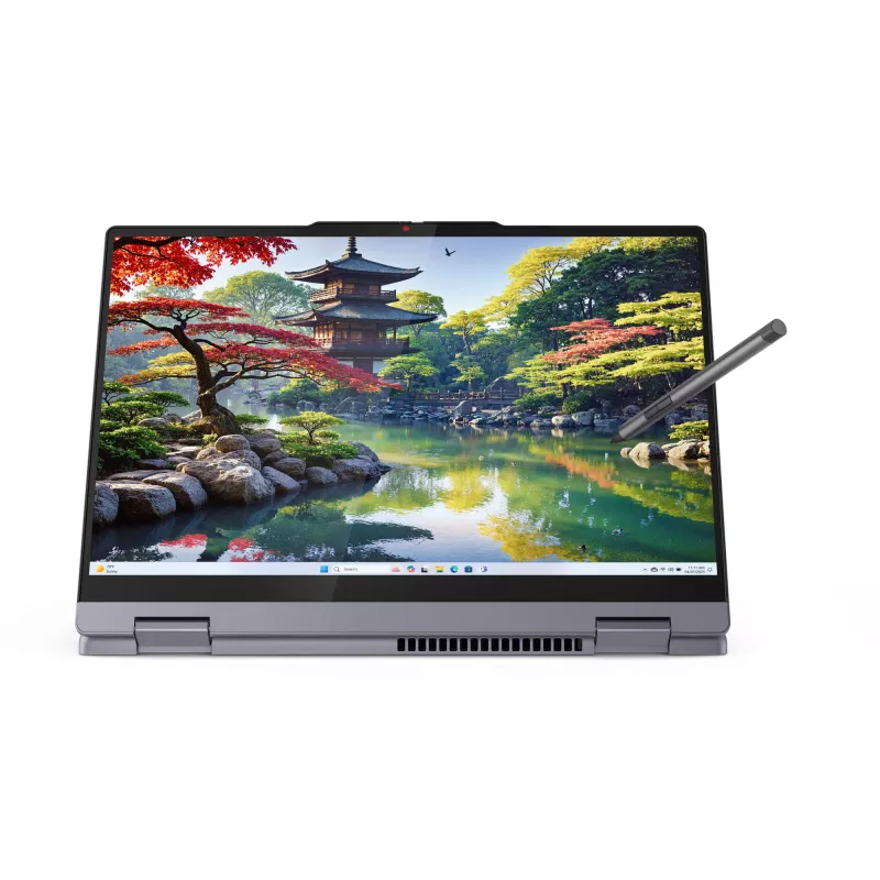 Lenovo IdeaPad 5 2-in-1 14IAL10 Intel Core Ultra 5 225H Hibrīds (2-in-1) 35,6 cm (14 collu) Skārienjutīgs WUXGA 16 GB LPDDR5x-SDRAM 512 GB SSD Wi-Fi 7 (802.11be) Windows 11 Home Vācu Pelēks