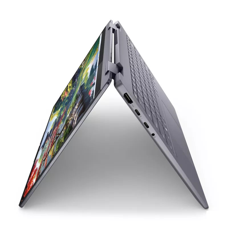 Lenovo IdeaPad 5 2-in-1 14IAL10 Intel Core Ultra 5 225H Hibrīds (2-in-1) 35,6 cm (14 collu) Skārienjutīgs WUXGA 16 GB LPDDR5x-SDRAM 512 GB SSD Wi-Fi 7 (802.11be) Windows 11 Home Vācu Pelēks