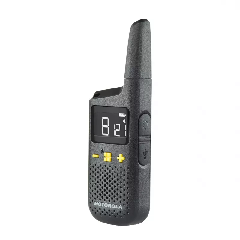 Motorola XT185 divvirzienu radio 16 kanāli 446.00625 - 446.19375 MHz Melns
