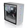 PC korpuss Thermaltake H570 TG ARGB Midi Tower balts