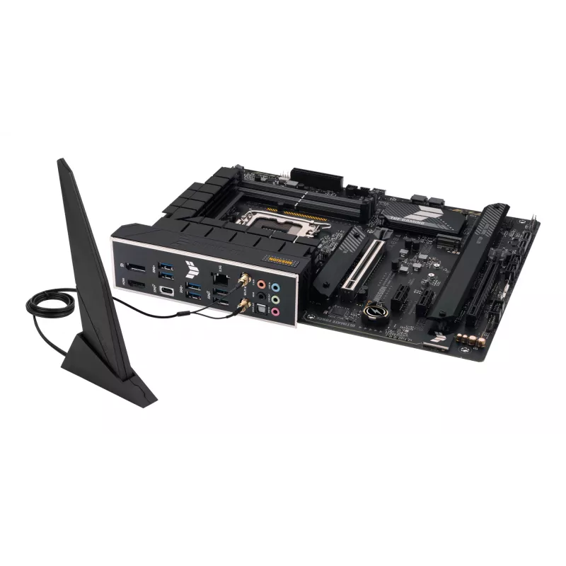 Mātesplate ASUS TUF GAMING H770-PRO WIFI — Intel H770, LGA 1700, ATX, DDR5, 4x DIMM, 128GB, Wi‑Fi 6, 2.5Gb LAN, 4x M.2