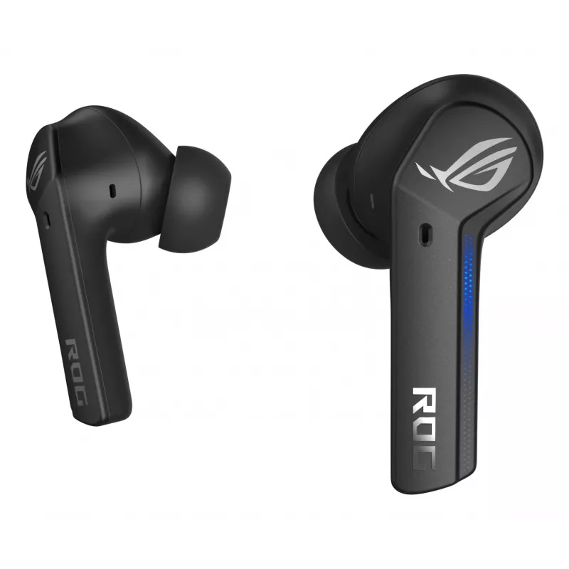 ASUS ROG Cetra True Wireless austiņas, True Wireless Stereo (TWS), iebūvējamas, spēlēm, Bluetooth, melnas
