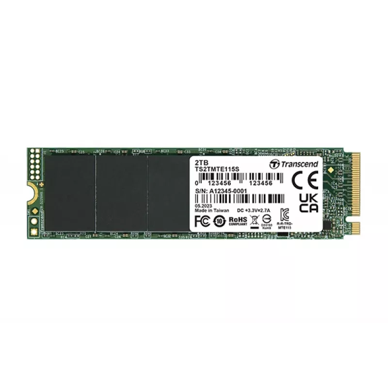 SSD disk Transcend 250 GB M.2 PCI Express 3.0 NVMe TS250GMTE115S