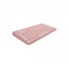 Logitech Pebble 2 Combo bezvadu tastatūra un pele rozā QWERTY