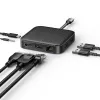 Targus HD USB4 mobilais doks ar vadu, melns