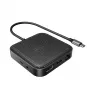 Targus HD USB4 mobilais doks ar vadu, melns