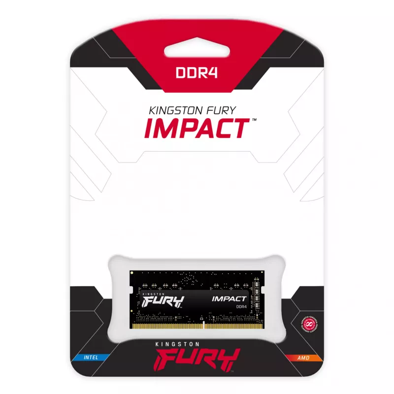 Kingston Technology FURY 8GB 3200MT/s DDR4 CL20 SODIMM Impact
