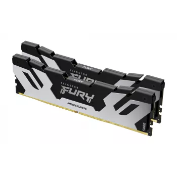 Kingston Technology FURY 32GB 8000MT/s DDR5 CL38 DIMM (2 moduļu komplekts) Renegade Silver XMP