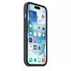 Cover Apple iPhone 15 Silikona maciņš ar MagSafe Storm Blue