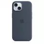 Cover Apple iPhone 15 Silikona maciņš ar MagSafe Storm Blue