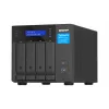 QNAP TVS-H474 NAS Tornis Intel® Pentium® G7400 8 GB DDR4 0 TB QuTS hero Melns