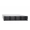 QNAP TS-H1886XU-RP-R2 NAS Rack (3U) Intel® Xeon® D D-1622 32 GB DDR4 0 TB QuTS hero Melns, Pelēks