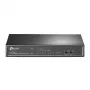 TP-Link TL-SF1008LP tīkla slēdzis Nepārvaldāms Fast Ethernet (10/100) Power over Ethernet (PoE) Melns