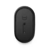DELL Mobile Wireless Mouse – MS3320W - Melna, abpusēja, optiska, RF bezvadu + Bluetooth, 1600 DPI, Melna