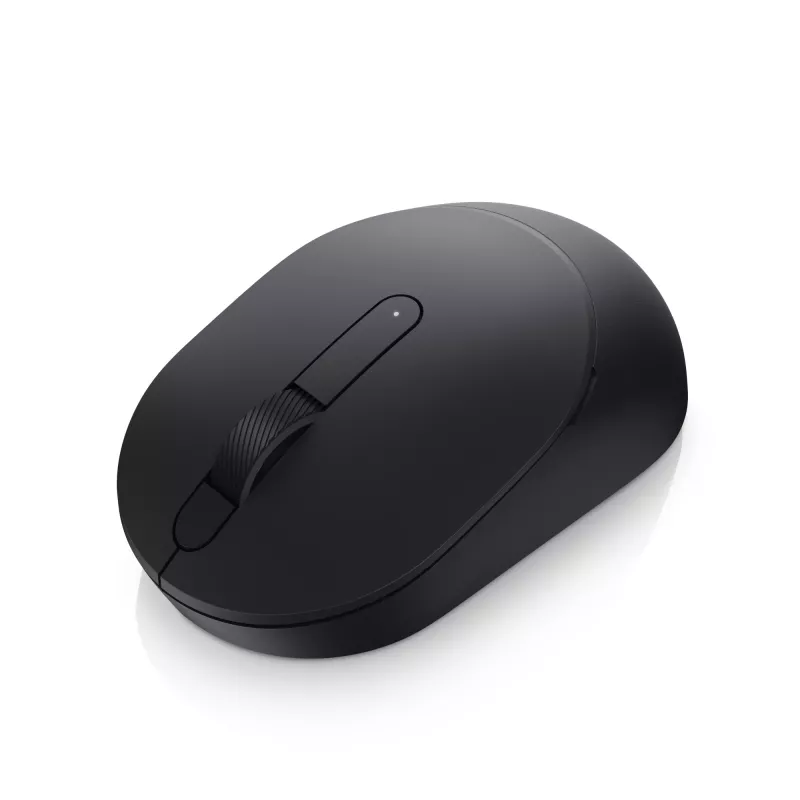 DELL Mobile Wireless Mouse – MS3320W - Melna, abpusēja, optiska, RF bezvadu + Bluetooth, 1600 DPI, Melna