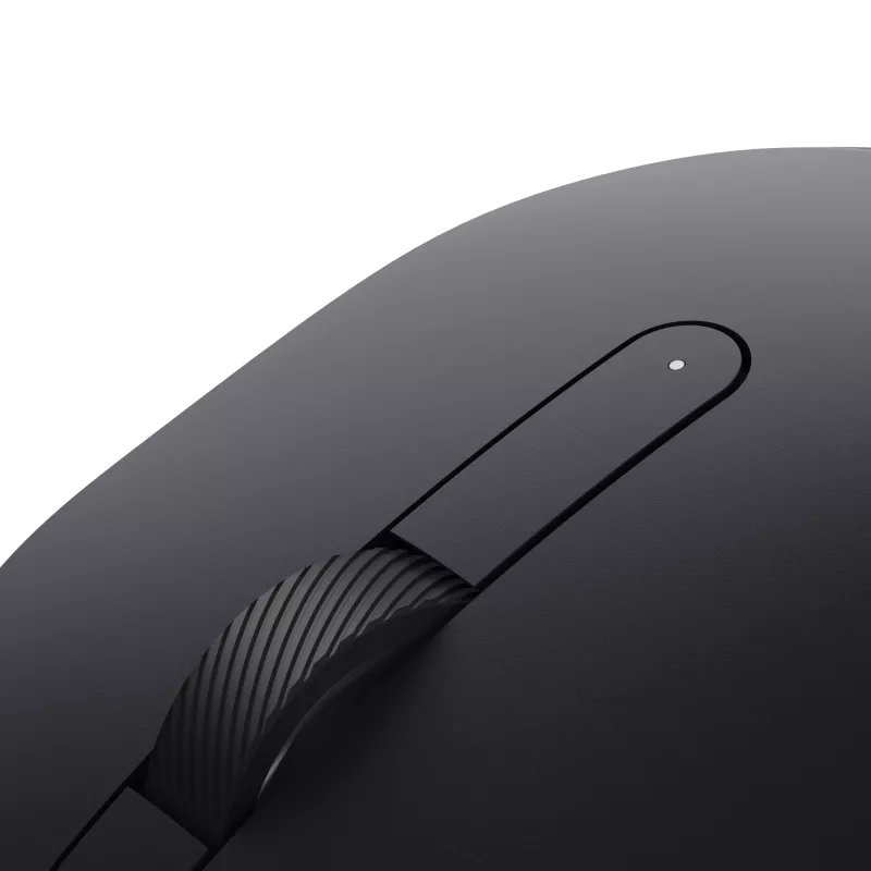 DELL Mobile Wireless Mouse – MS3320W - Melna, abpusēja, optiska, RF bezvadu + Bluetooth, 1600 DPI, Melna