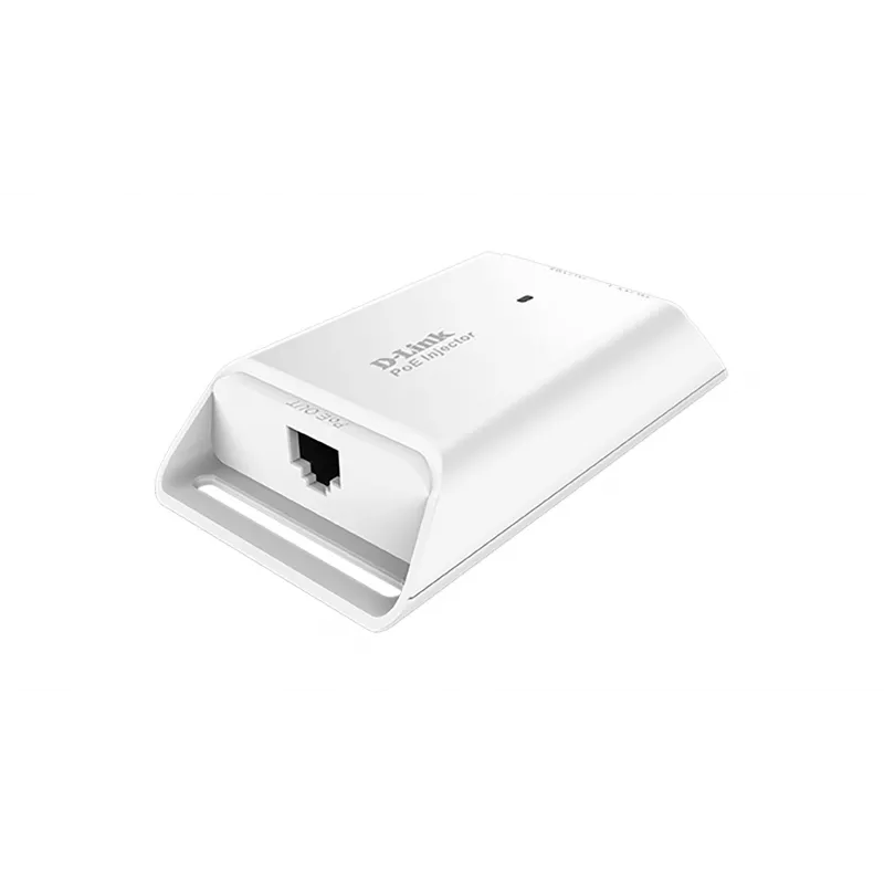 D-Link 15.4 W Gigabit PoE injektors, Gigabit Ethernet, 10,100,1000 Mbit/s, 10/100/1000, IEEE 802.3, IEEE 802.3ab, IEEE 802.3af, IEEE 802.3u, Balts, 100 m