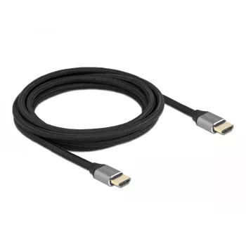 DELOCK Ultra High Speed HDMI kabelis - A spraudnis / A spraudnis - 48 Gbps 8K 60 Hz - 3 m - pelēks