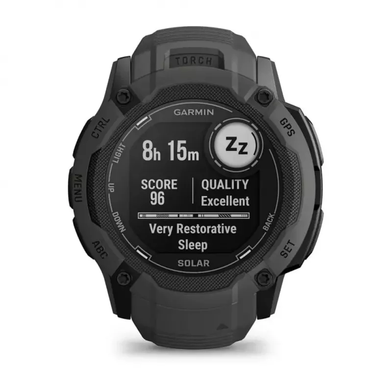 Viedpulkstenis Garmin Instinct 2X Solar Graphite