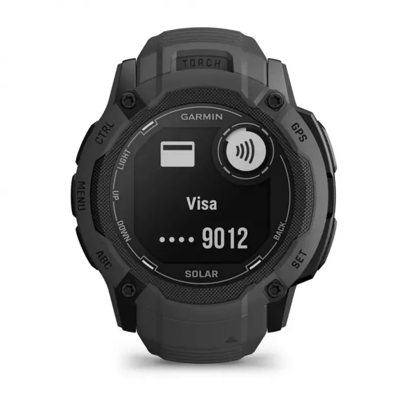 Viedpulkstenis Garmin Instinct 2X Solar Graphite