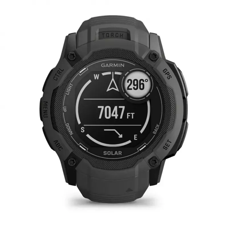 Viedpulkstenis Garmin Instinct 2X Solar Graphite