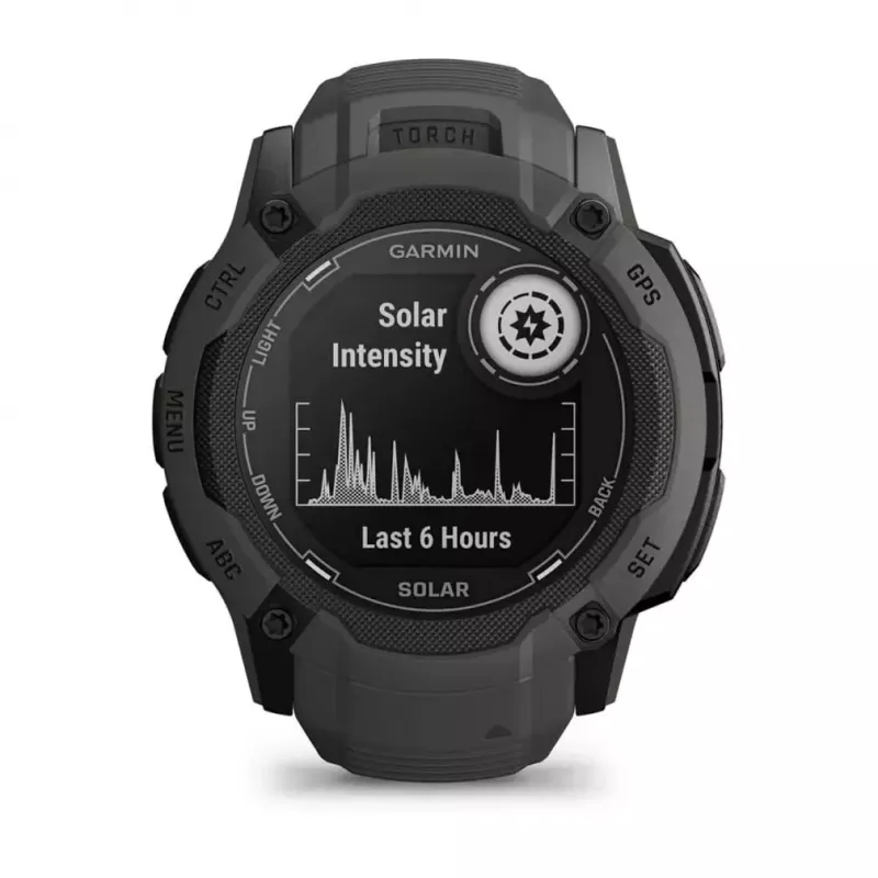 Viedpulkstenis Garmin Instinct 2X Solar Graphite