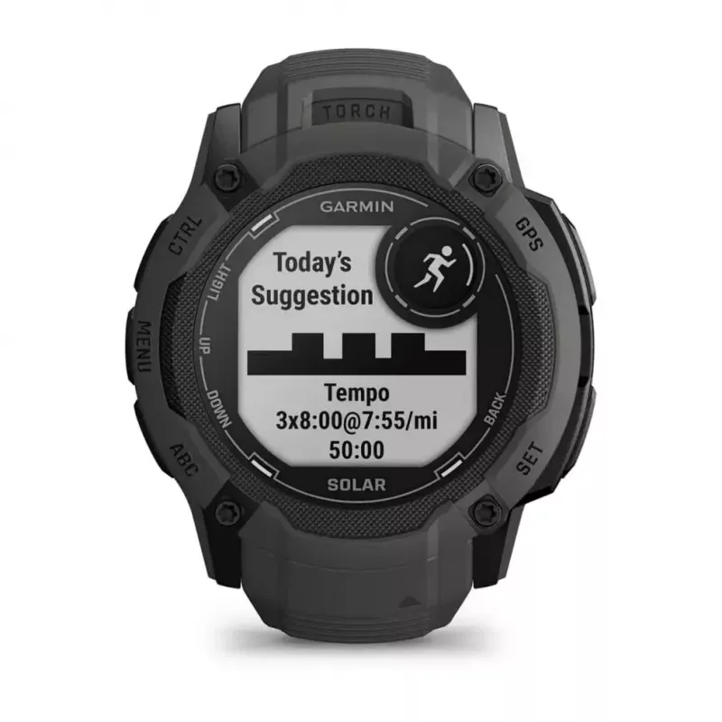 Viedpulkstenis Garmin Instinct 2X Solar Graphite