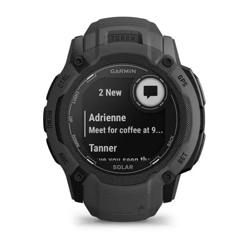 Viedpulkstenis Garmin Instinct 2X Solar Graphite