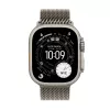 APPLE Watch Ultra 3 (2025) 5G 49mm dabīga titāna korpuss ar dabīga titāna Milānas cilpu S