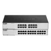 D-Link GO-SW-24G Nepārvaldāms L2 Gigabitu Ethernet (10/100/1000) 1U Melns